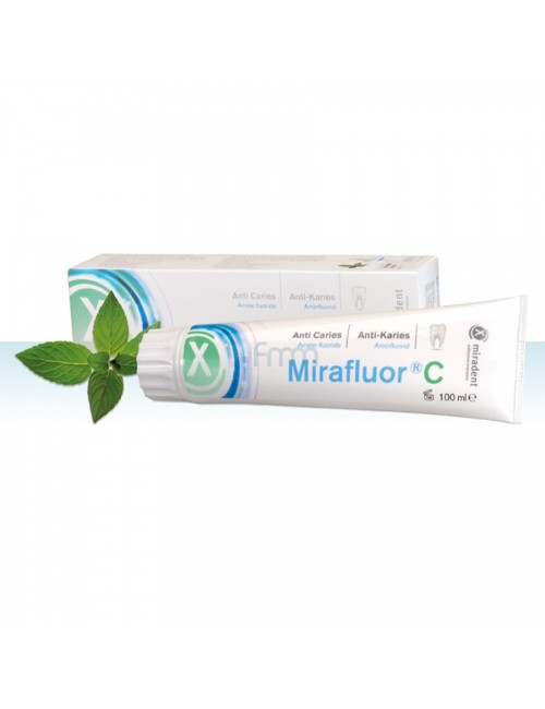 DENTIFRICE MIRADENT MIRAFLUOR C, TUBE DE 100 ML