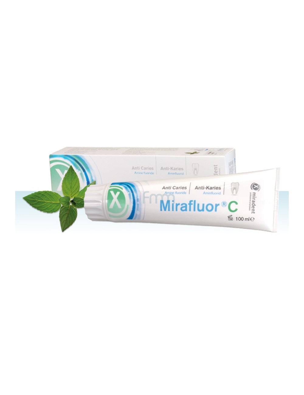 DENTIFRICE MIRADENT MIRAFLUOR C, TUBE DE 100 ML