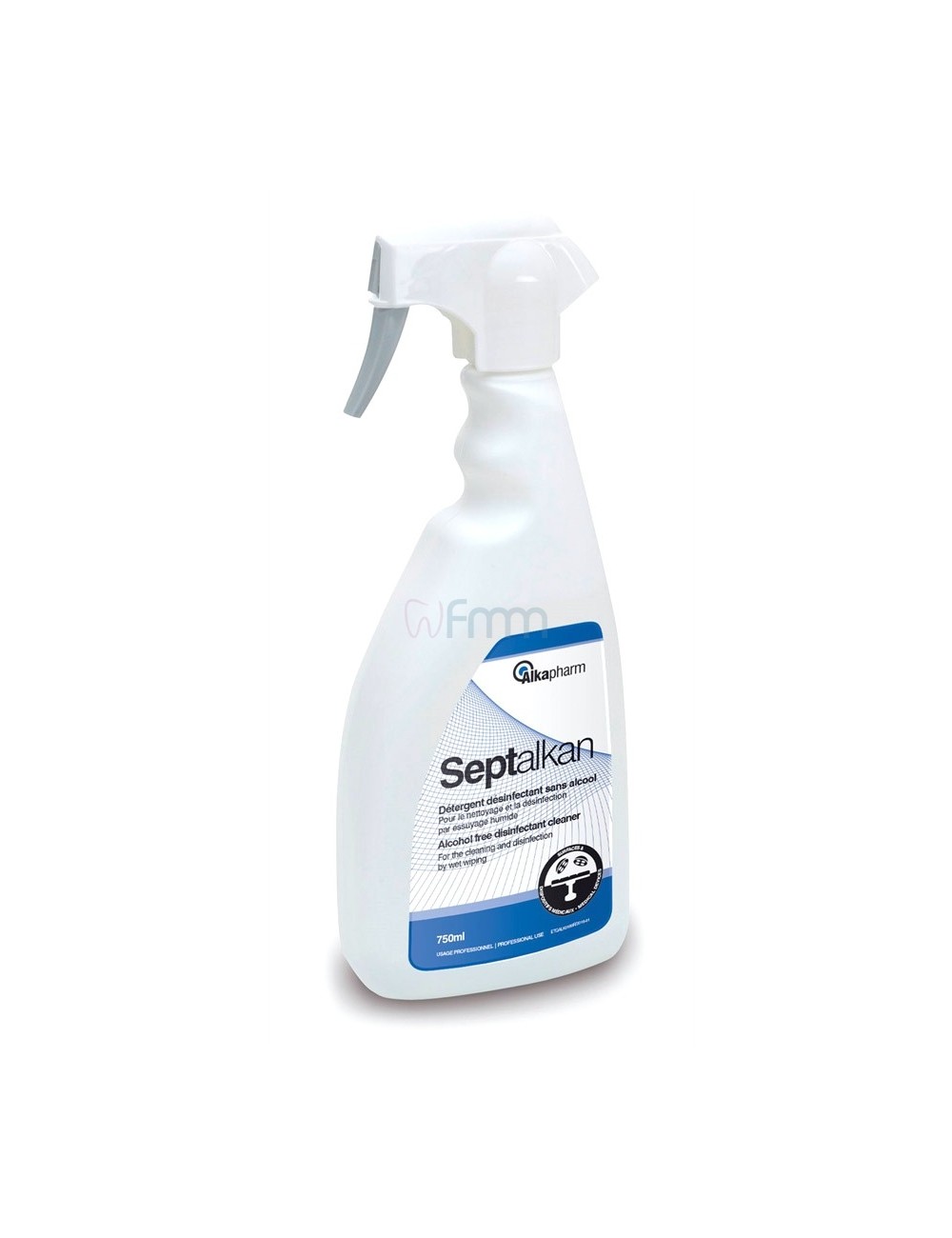 SEPTALKAN DESINFECTANT SURFACES FLACON PULVERISATEUR 750 ML