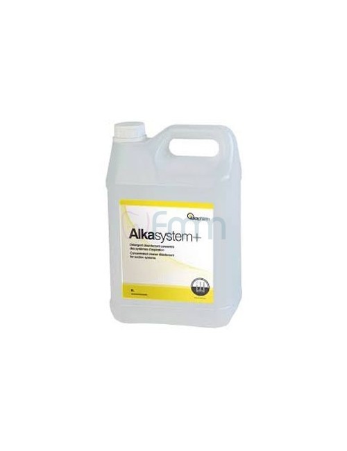 ALKASYSTEM+ DESINFECTANT SYSTEME D'ASPIRATION DENTAIRE BIDON DE 5 LITRES*