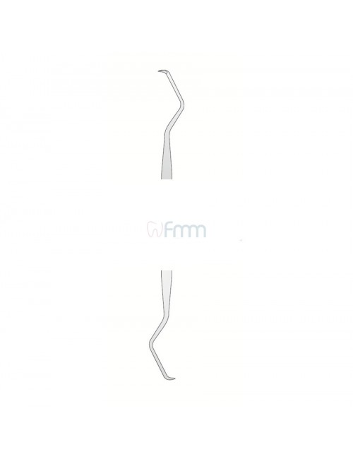 CURETTE DE GOLDMAN FOX 3 DOUBLE EXTREMITE