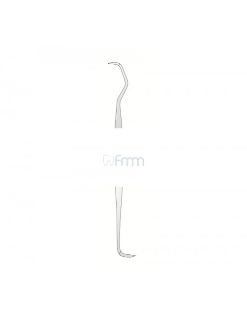 CURETTE DE GOLDMAN FOX 2 DOUBLE EXTREMITE