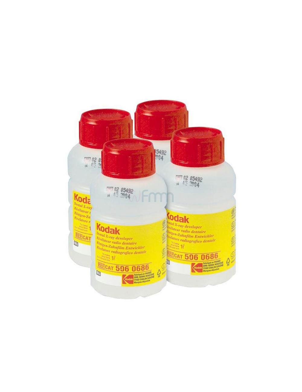 REVELATEUR DENTAIRE KODAK 4X250 ML (A DILUER POUR OBTENIR 4 X 1 L)