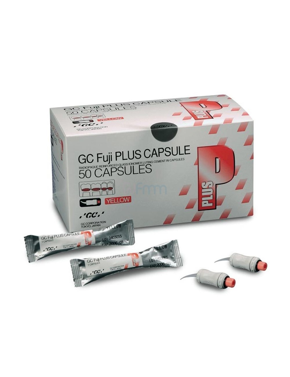 GC FUJI PLUS, PACK DE 50 CAPSULES TEINTE A3