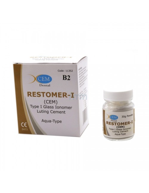 RESTOMER CEM I CIMENT DE SCEL. VERRE IONOMERE 30 GRS