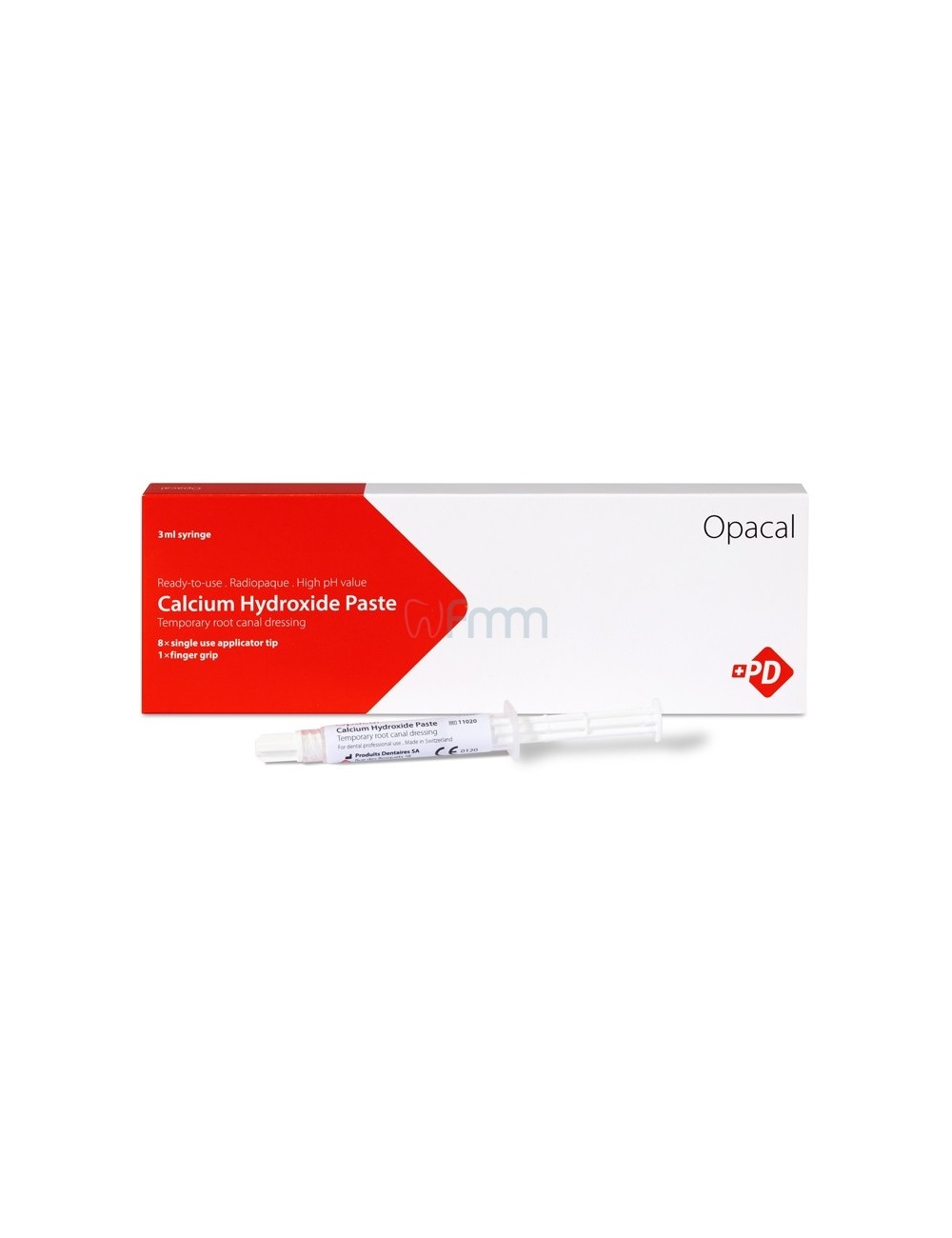 OPACAL HYDROXYDE CALCIUM PATE EN SERINGUE 3 ML + 8 EMBOUTS