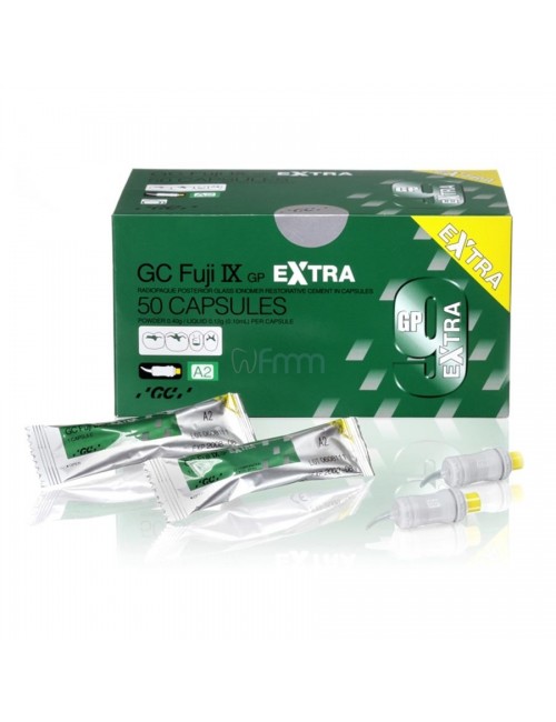 GC FUJI IX GP EXTRA, 50 CAPSULES, TEINTE A2