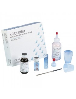 GC KOOLINER RESINE DURE REBASAGE AUTOPOLYMERISABLE 80 GRS + 55 ML*