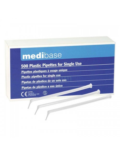 PIPETTES PLASTIQUES SACHET DE 5