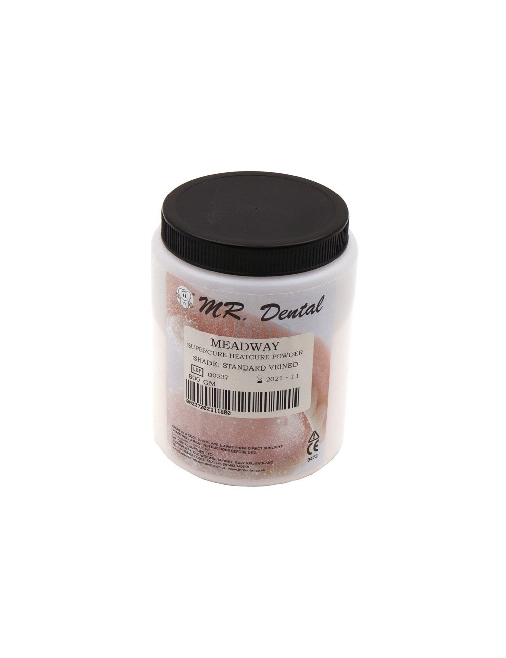 RESINE A CUIRE POUDRE 800G BLANCHE TEINTE A1