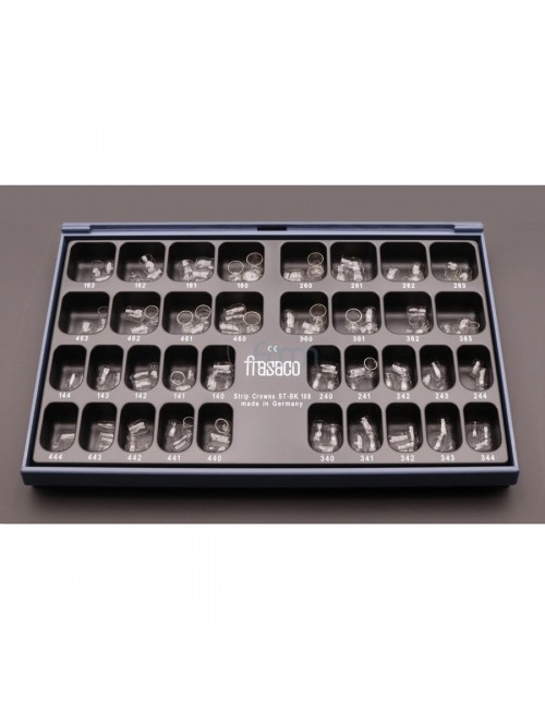 COURONNES TRANSPARENTES FRASACO COFFRET 174 PIECES DENTS DE DEVANT