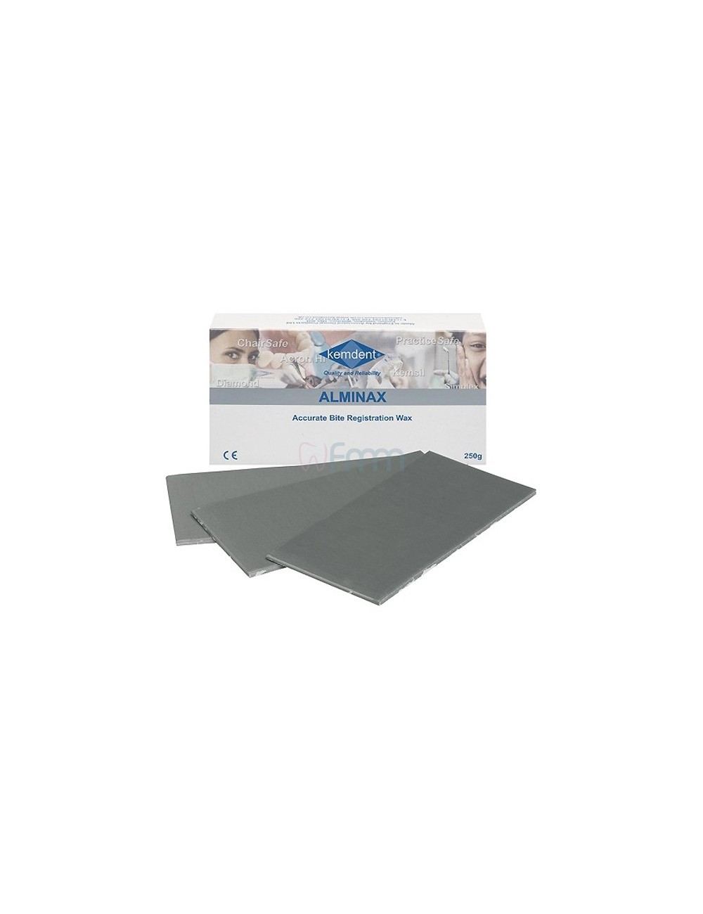 ALMINAX CIRE D'ALUMINIUM BOITE DE 10 PLAQUES - 250 GRS