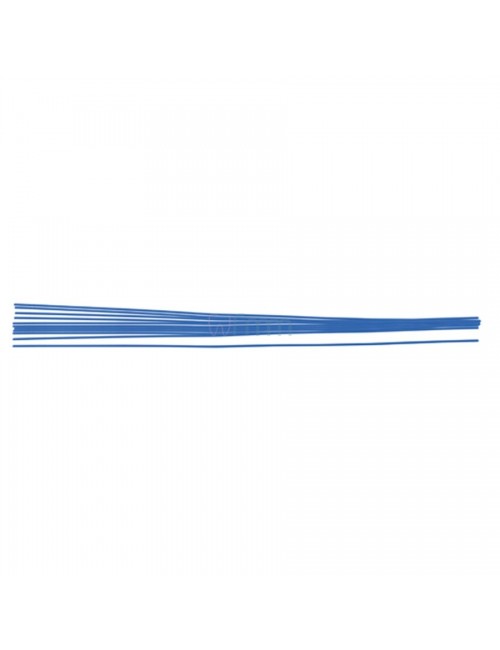 CIRE EN BARRES PROFILEES 2,2 MM BLEU  BOITE DE 50 GRS