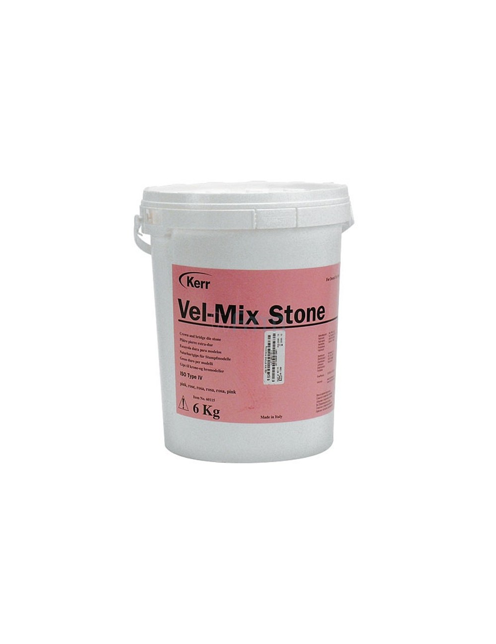 PLATRE VEL-MIX STONE KERR POT DE 6 KG - BLANC