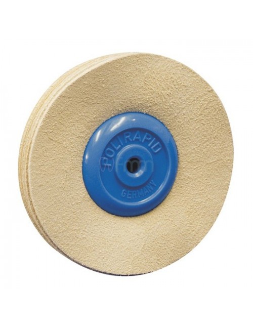 BROSSE LABO EN PEAU DE CHAMOIS DIA. EXT. 90 MM