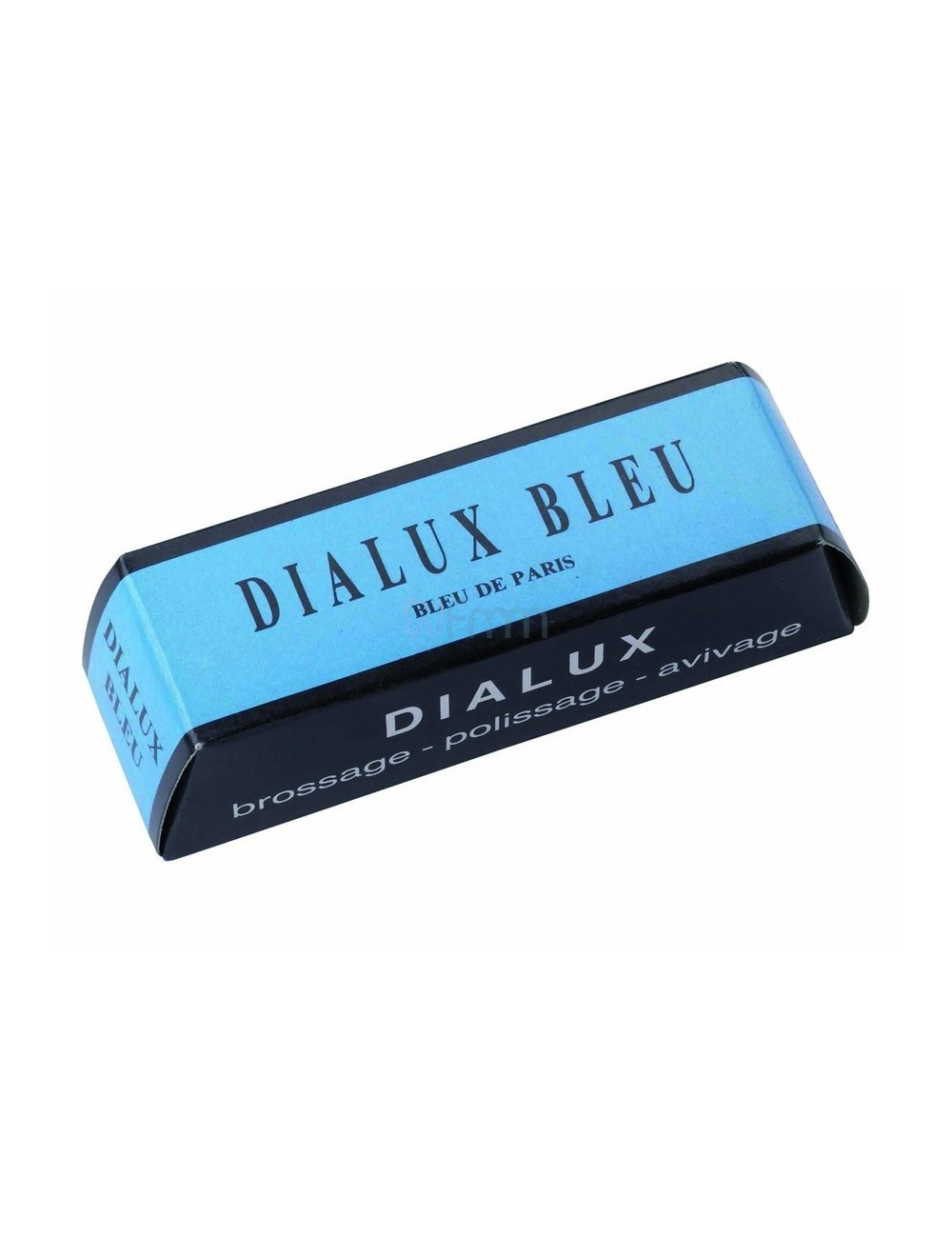 DIALUX BLEU PRODUIT A POLIR TOUS METAUX EN PAIN DE 120 GRS