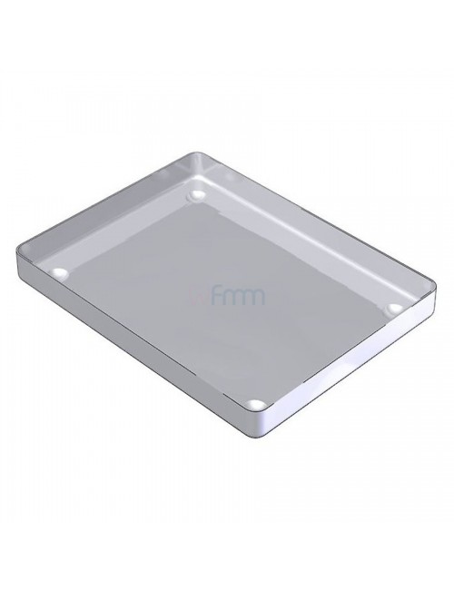 PLATEAU INOX 18,3X14X1,7 CM