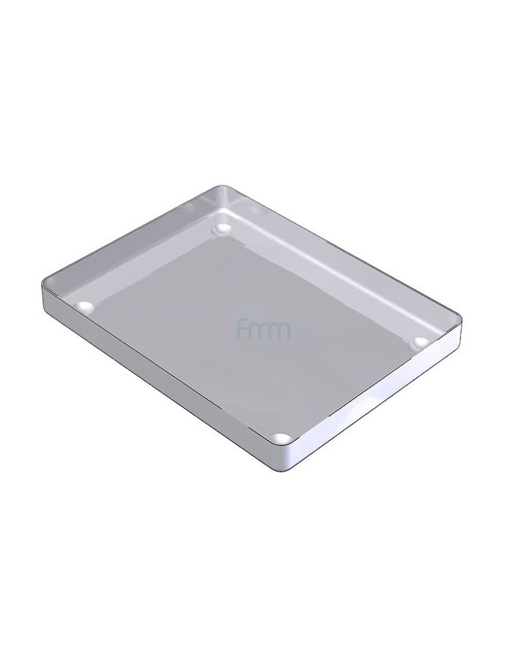 PLATEAU INOX 18,3X14X1,7 CM