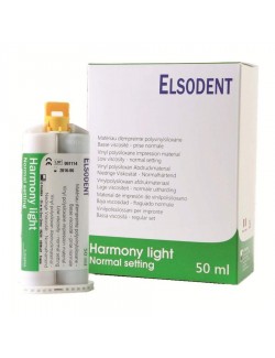HARMONY EMPREINTE SILICONE ADDITION LIGHT, BASSE VISCOSITE PRISE NORMALE, 4 X 50 ML