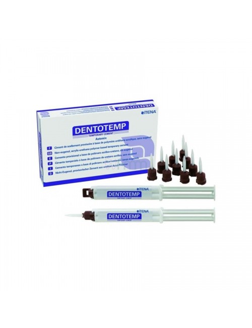 CIMENT SCELLEMENT PROVISOIRE DENTOTEMP AUTOMIX 2X5 ML + 20 EMBOUTS