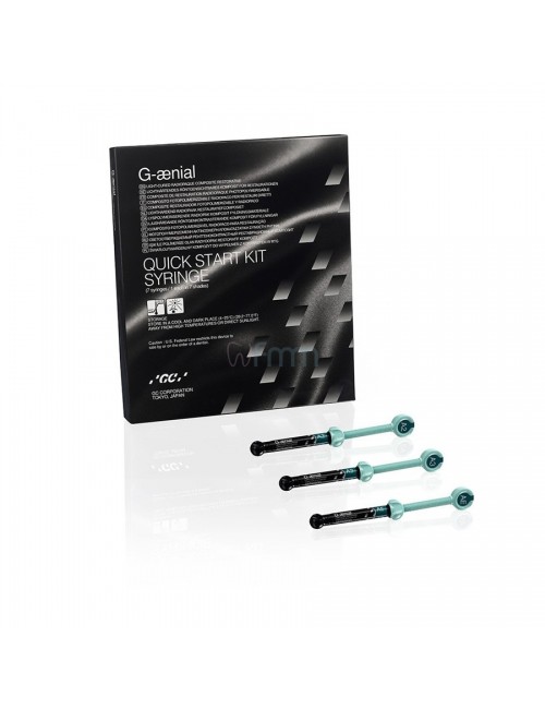 GC G-AENIAL QUICK START KIT 7 SERINGUES 4,7 GRS + 1 TEINTIER