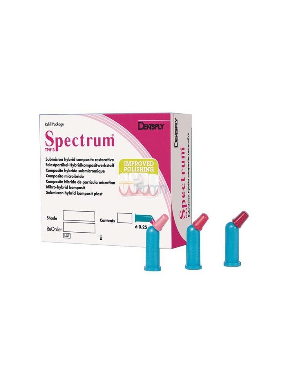 SPECTRUM TPH3 COMPOSITE PHOTO MICRO HYBRID A3   LES 20 X 0,25 GRS