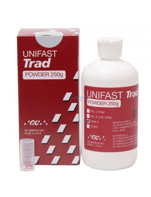 GC UNIFAST TRAD POUDRE 250 GRS ROSE N°8, RESINE AUTO PROVISOIRE