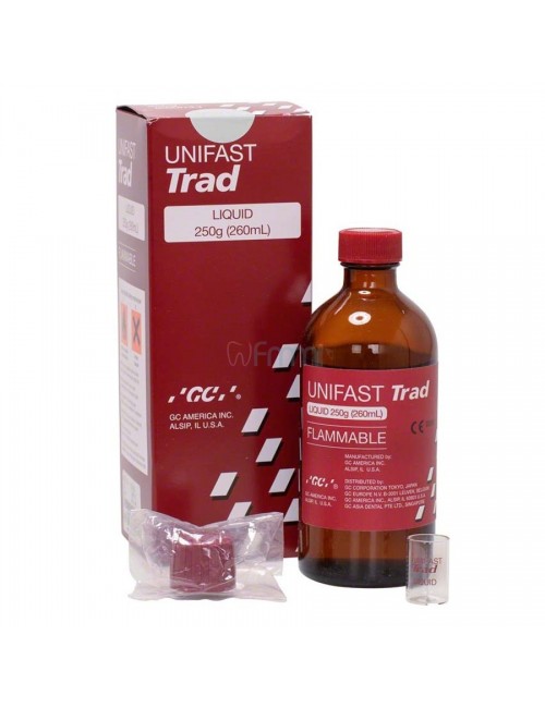 GC UNIFAST TRAD LIQUIDE 260 ML, RESINE AUTO PROVISOIRE*