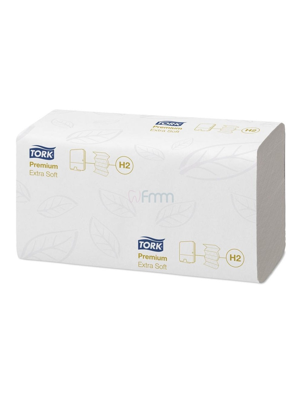 ESSUIE-MAINS TORK PREMIUM X-SOFT 34X21 CM BLANC LOT DE 2100