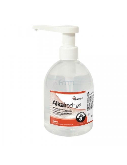 ALKAFRESH GEL HYDRO-ALCOOLIQUE FLACON DE 500 ML POMPE*