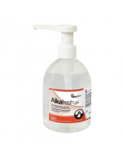 ALKAFRESH GEL HYDRO-ALCOOLIQUE FLACON DE 500 ML POMPE*