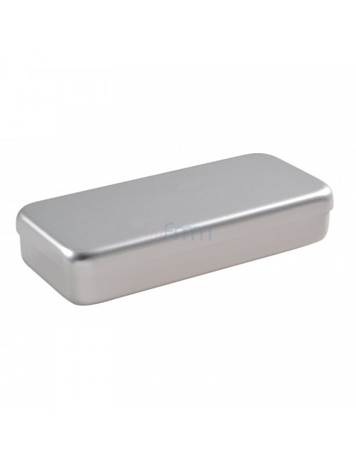 BOITE ALUMINIUM 21 X 10 X 5 CM - GRISE