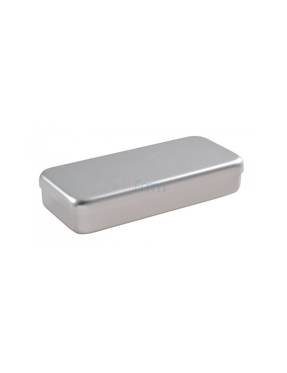 BOITE ALUMINIUM 21 X 10 X 5 CM - GRISE