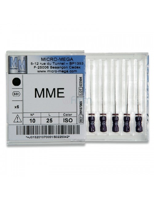 LIMES MME LG 25 MM ISO 010, BOITE DE 6