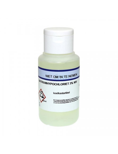 SOLUTION 3 % HYPOCHLORITE DE SODIUM, FLACON 100 ML