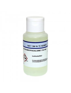 SOLUTION 3 % HYPOCHLORITE DE SODIUM, FLACON 100 ML