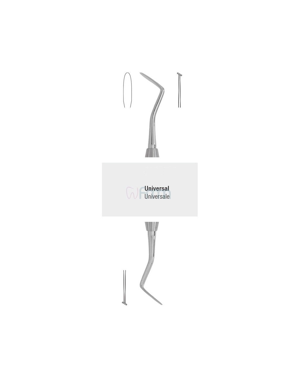 APPLICATEUR DE FIL DE RETRACTION GINGIVALE UNIVERSEL, LISSE