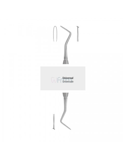 APPLICATEUR DE FIL RETRACTION GINGIVALE, UNIVERSEL, AVEC DENTURE