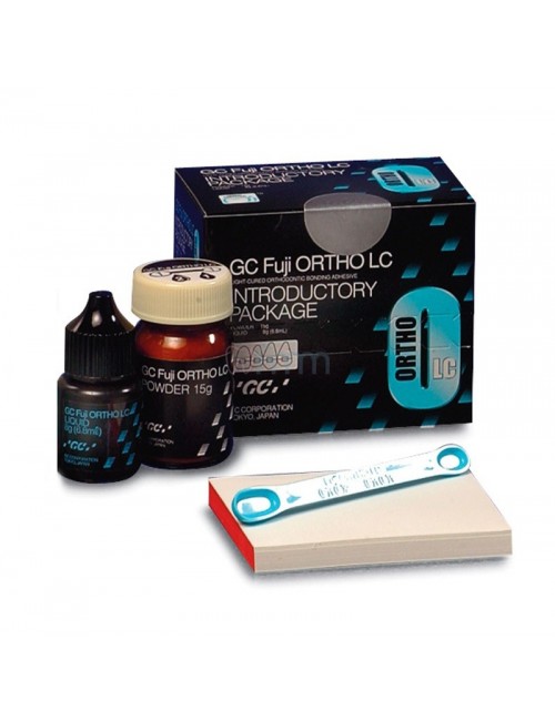 GC FUJI ORTHO LC, INTRO PACK POUDRE 15 GRS + LIQUIDE 6,8 ML